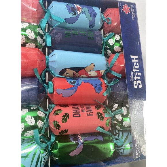 Disney Lilo & Stitch Women’s Socks Christmas Crackers Bundle Size 4-10 New NEW - Picture 8 of 9